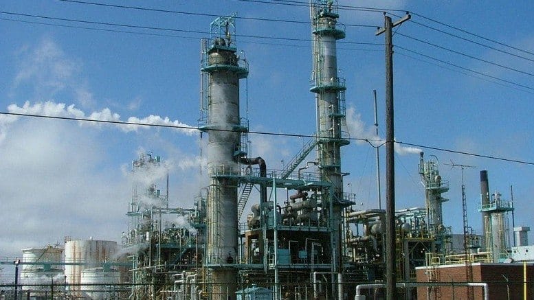 Oil refinery