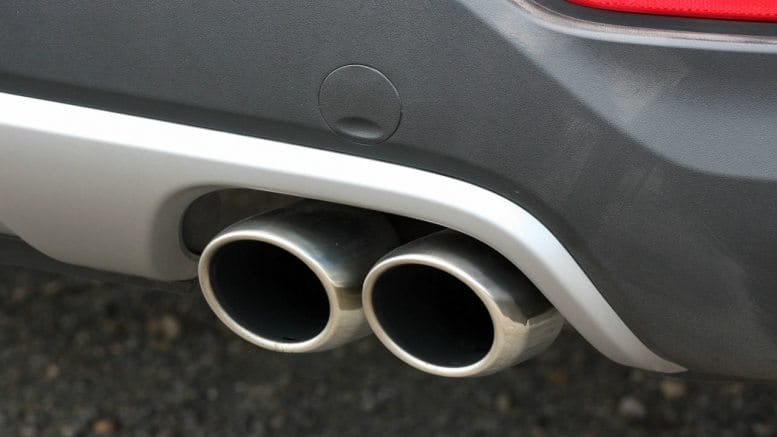 exhaust pipes