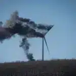 smoking windmill